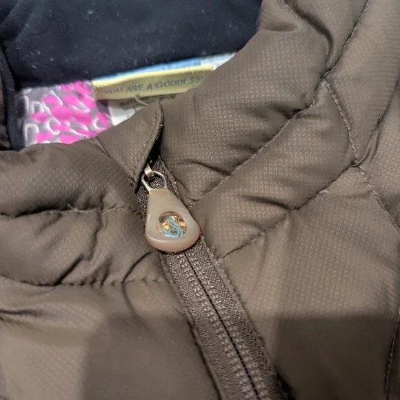 Isis Women's Whisper 650 fill Down Puffer Jacket Water Resistant Winter 8 - Picture 7 of 16